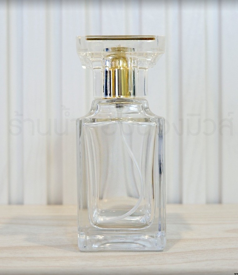 ขวดทอมฟอร์ดใส ฝาทอง 50 ML.