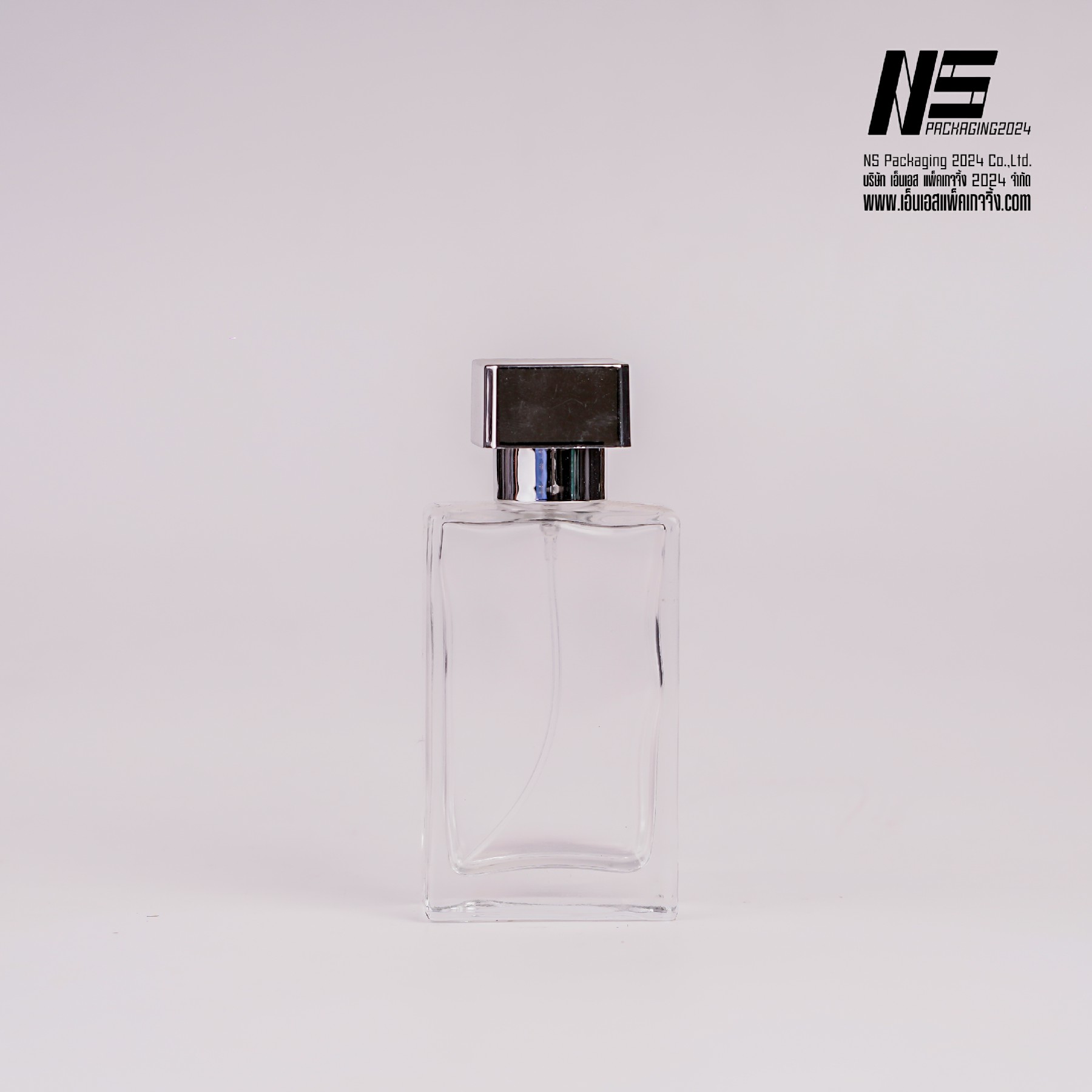 ขวดนาซิสโซ่ ฝาเงิน 50ML. (1ใบ)