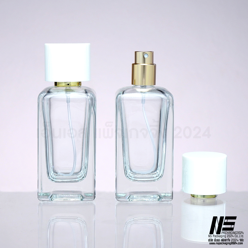 ขวดเมร่อน ฝาขาว 50ML. (1ใบ)