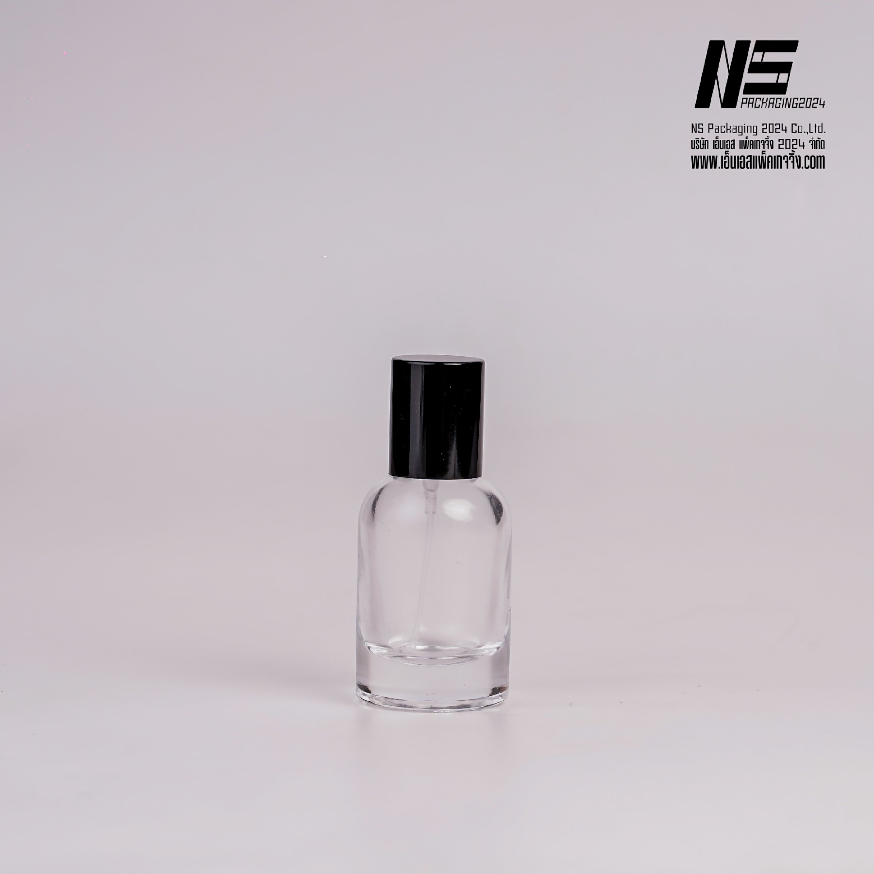 ขวดอัลฟ่า ฝาอลูมิเนียมดำ 30ML. (1ใบ)