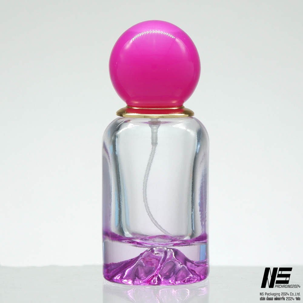 ขวดไรราล ฝาหัวกลมม่วง 30ML. (1ใบ)