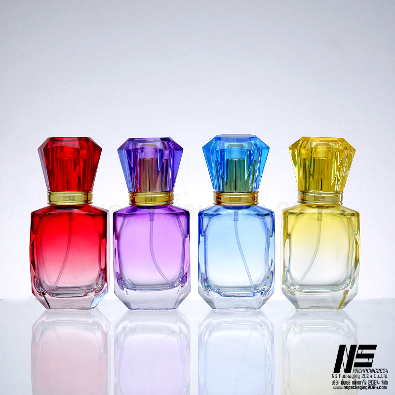 ขวดกระรัต 4 สี 35ML. (1ใบ)