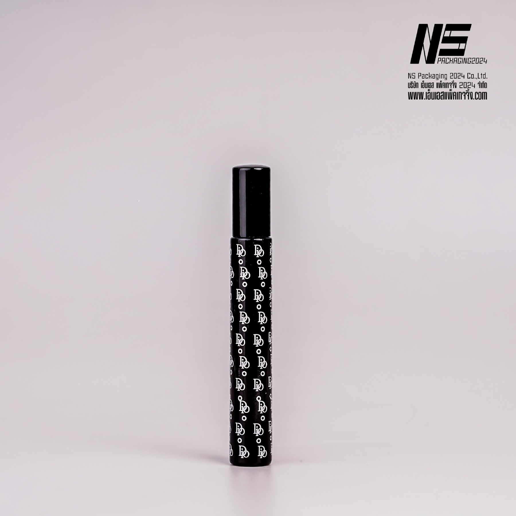 ขวดลูซี่ 10 ml พิมลายดำ (1ใบ)