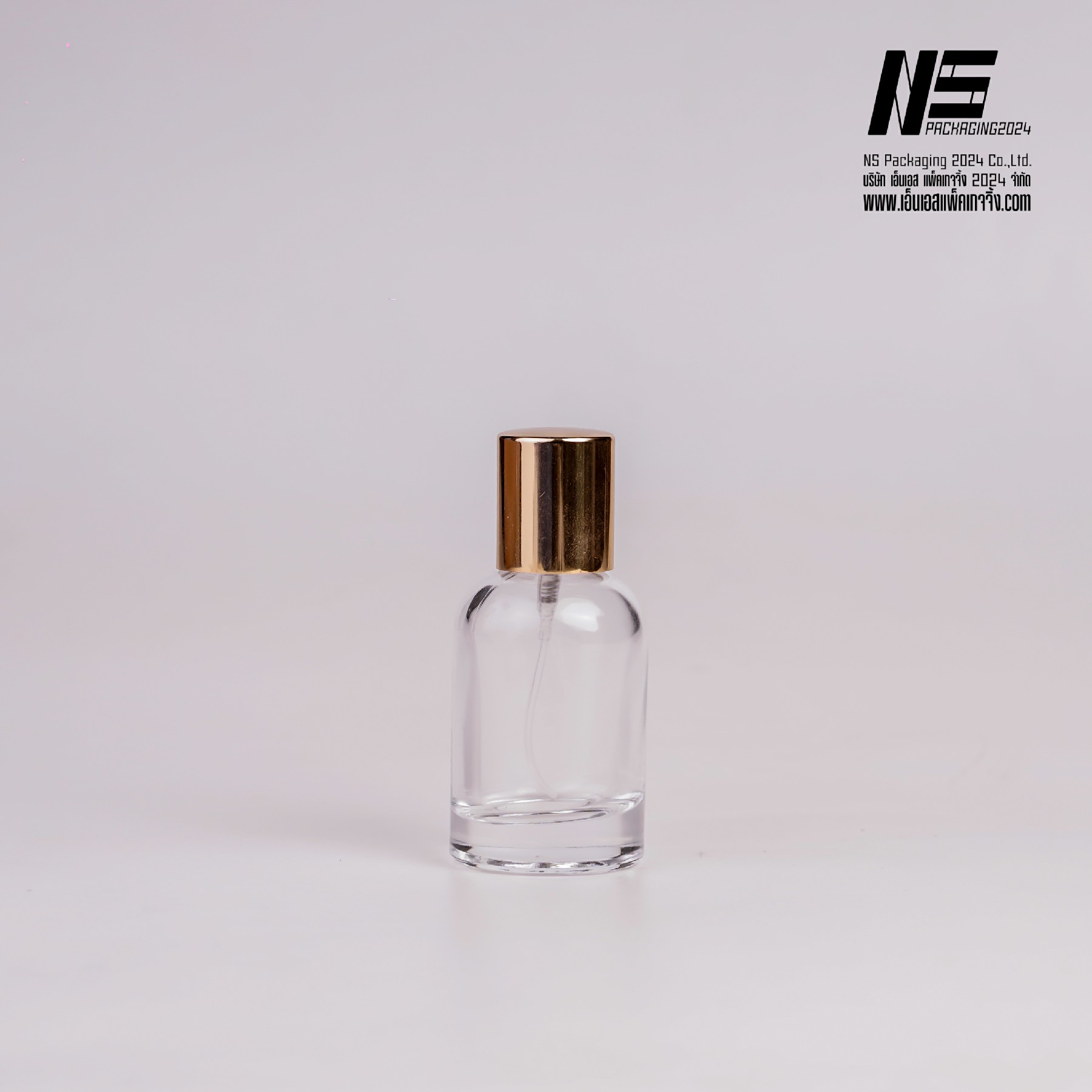 ขวดอัลฟ่า ฝาอลูมิเนียมทอง 30ML. (1ใบ)