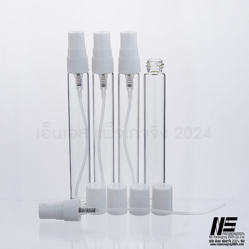 S12-V ขวดปากกาใส 10 ซีซี ฝาขาว (แพ็ค6) (คลิกที่รูปเพื่อดูราคาส่ง)