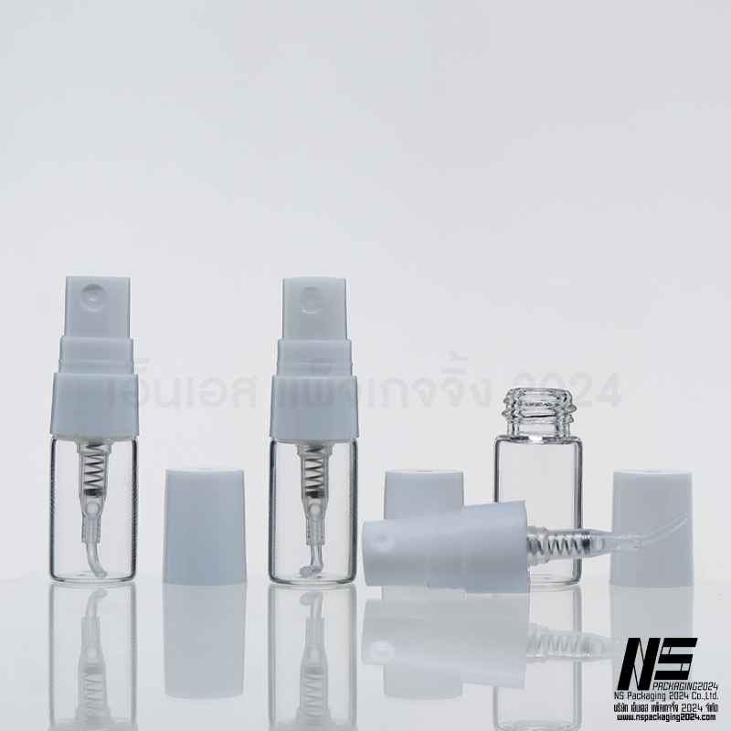 S15-V สเปรย์แก้ว2 ml ฝาขาว (โหล) (คลิกที่รูปเพื่อดูราคาส่ง)