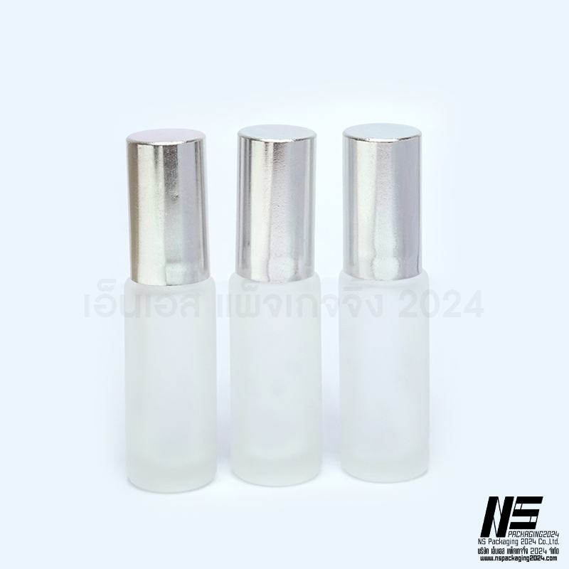 K03-S ลูกกลิ้งขุ่น4 MLฝาเงิน(ไม่ขีด ) (คลิกที่รูปเพื่อดูราคาส่ง)