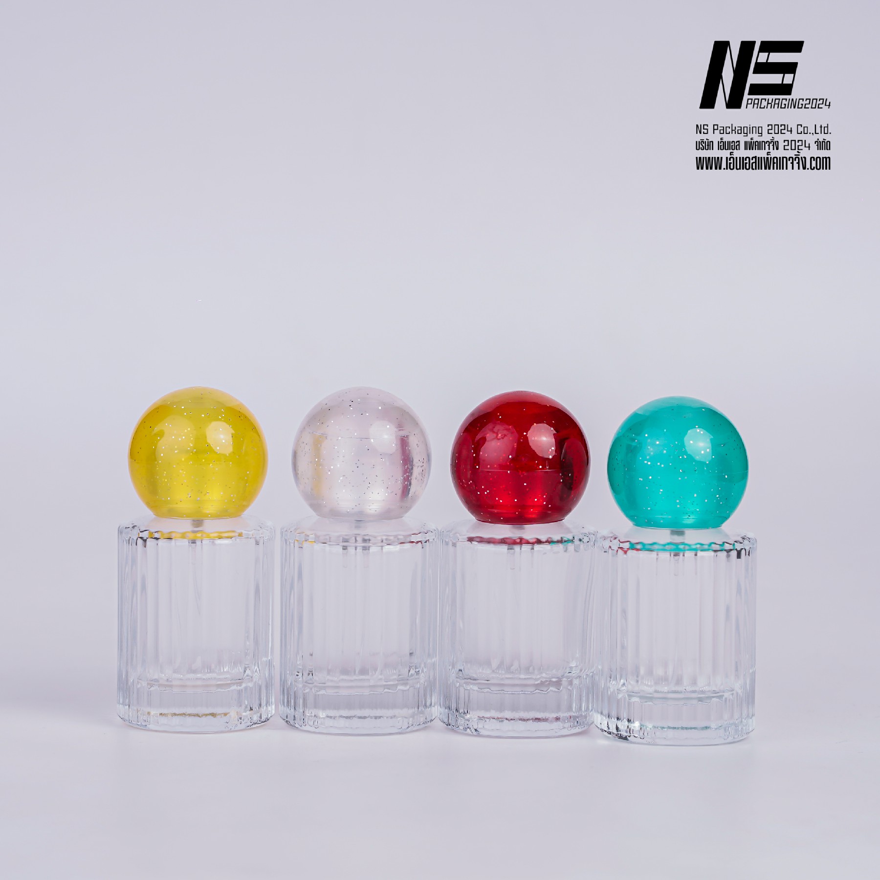 F297 ขวดญาญ่า ฝาคละ 4 สี 30 ML.