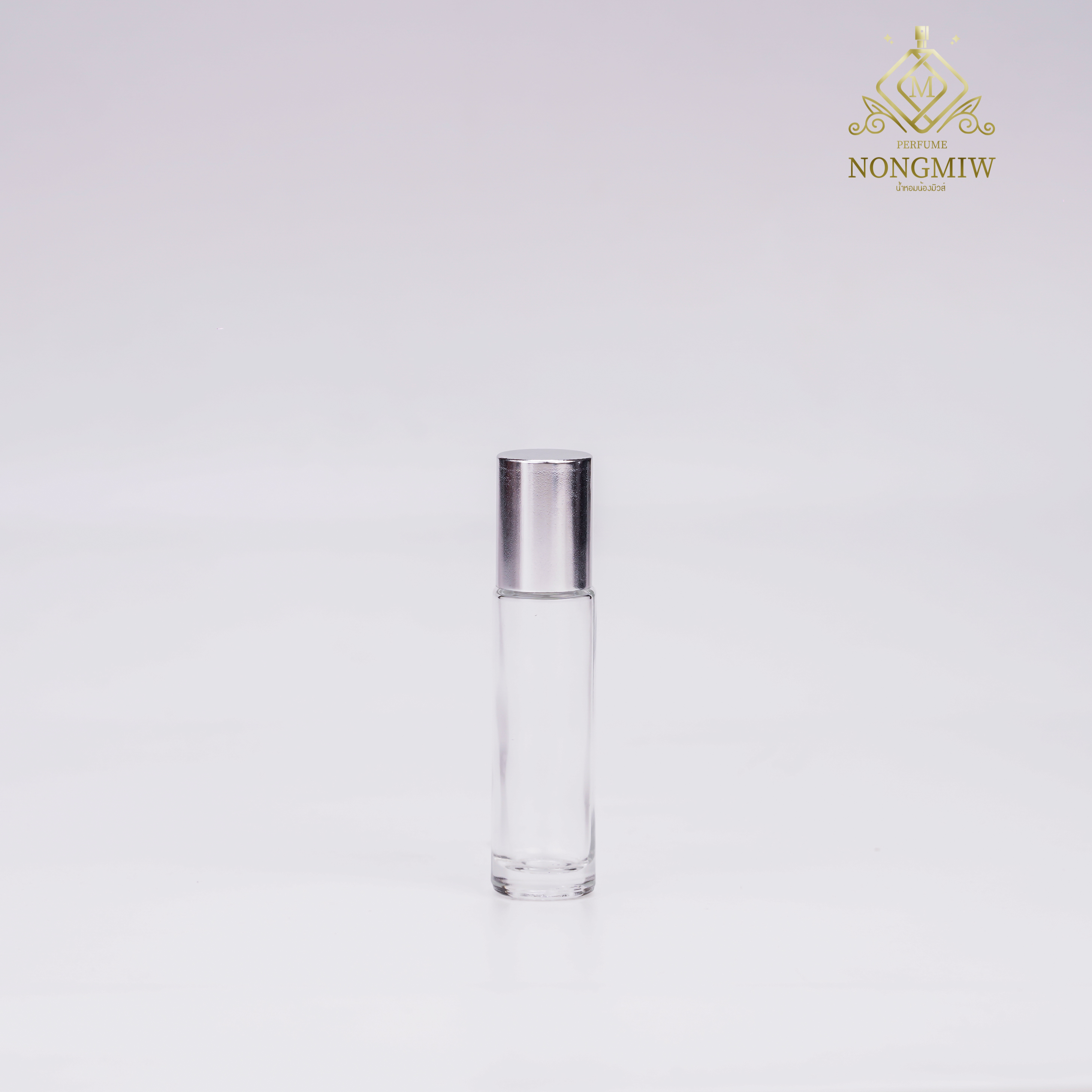 K28-S ลูกกลิ้งใส10 MLฝาเงิน (โหล) (คลิกที่รูปเพื่อดูราคาส่ง)