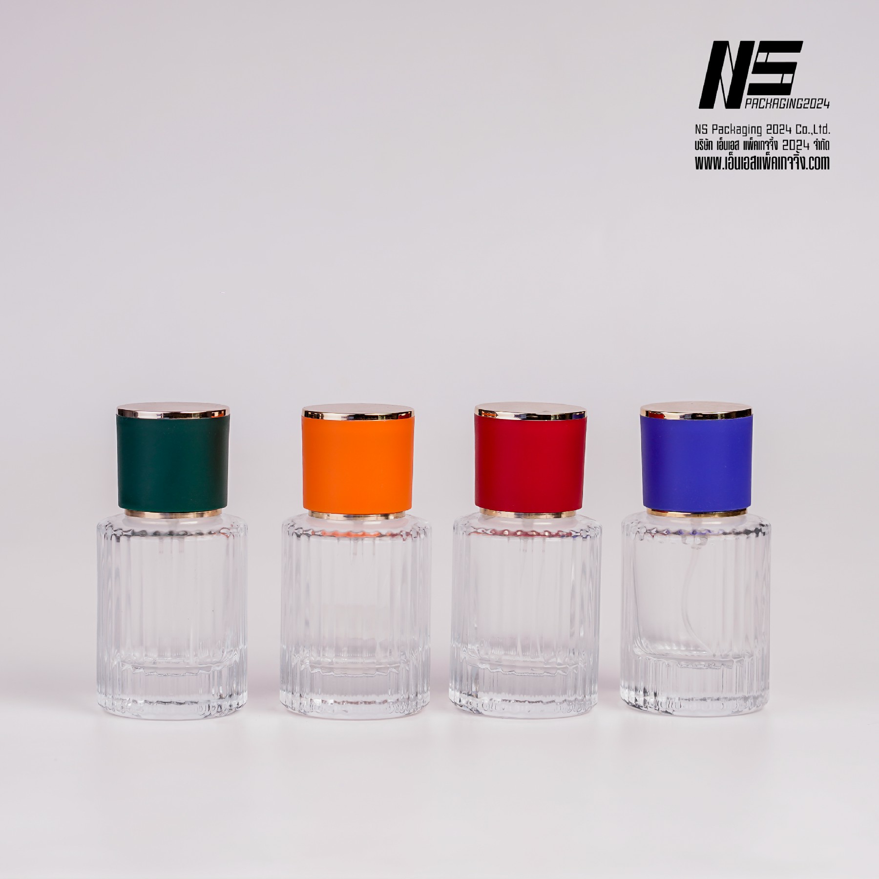 ขวดโคลเอ้ขวดใส ฝาคละสี 30ML. (1ใบ)