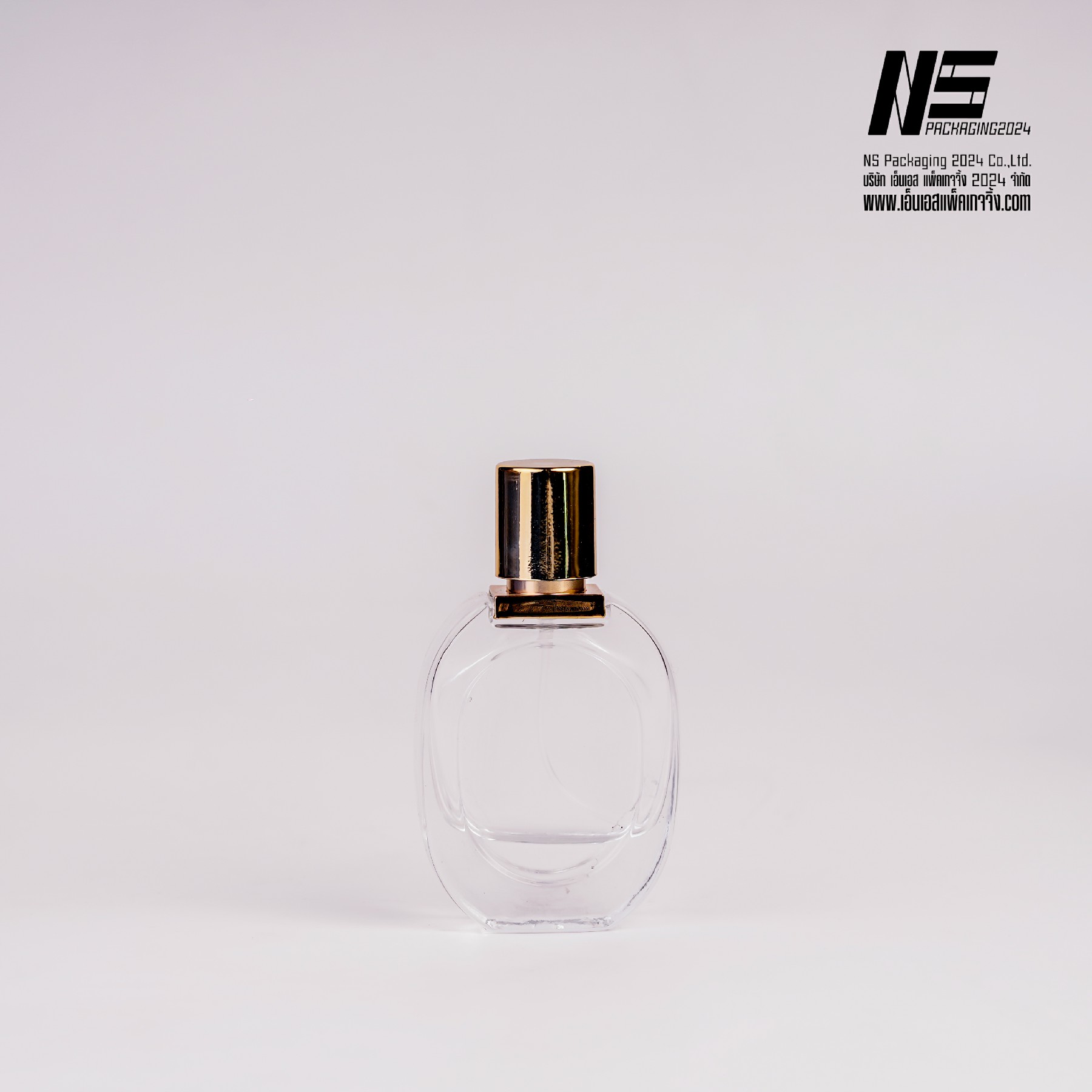 ขวดดิปทีคใส ฝาทอง 30ML. (1ใบ)