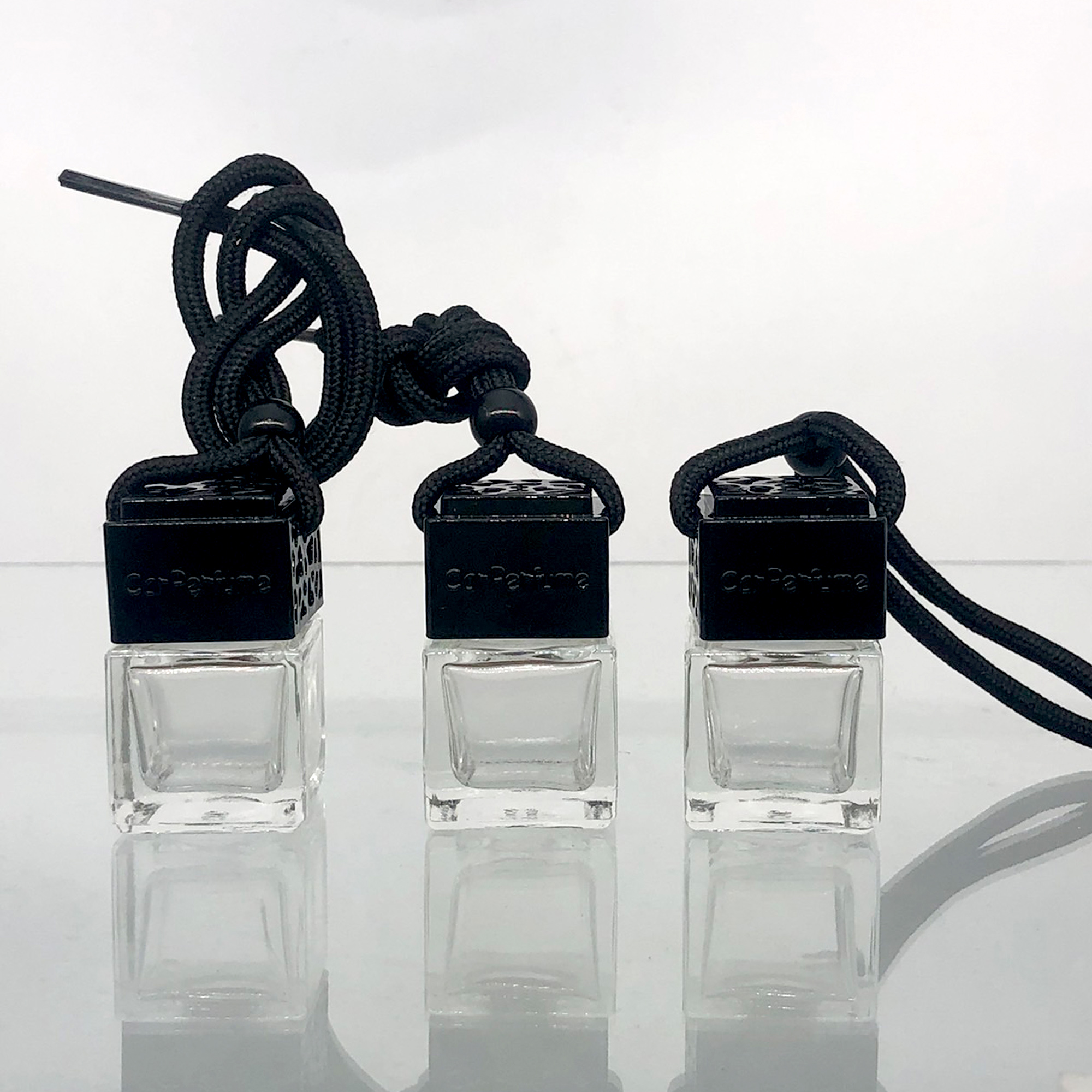 ขวดCar perfumeสายเงิน ฝาดำ 7ML. (1ใบ)