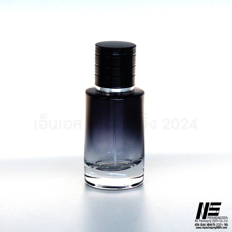 ขวดซูวาสดำ ฝาดำ 30ML. (168ใบ)