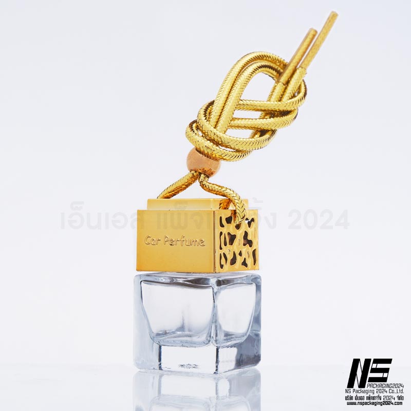 ขวดCar perfume ฝาทอง 7ML. (1ใบ)