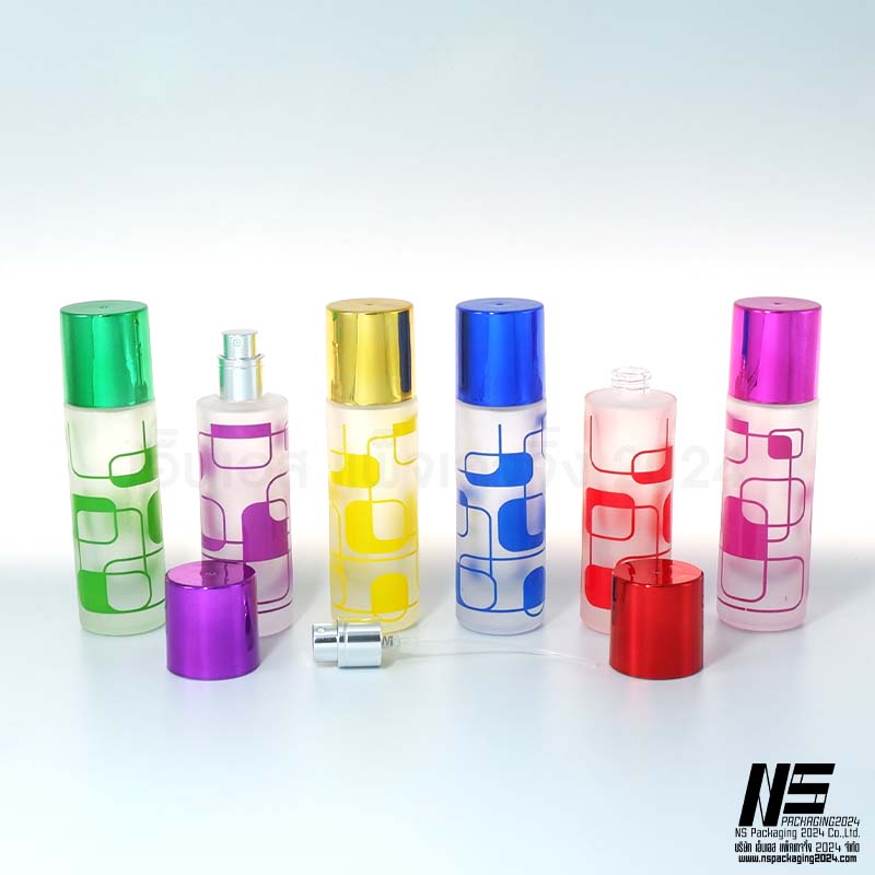 ขวดโมเดิร์น ฝาคละสี 30ML. (1ใบ)