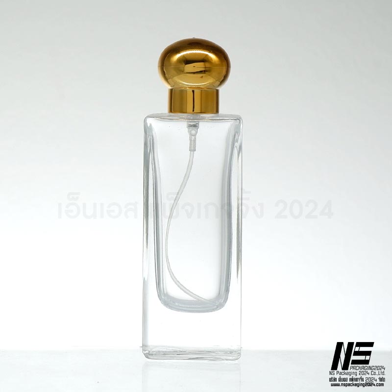 ขวดโจมาโลนหัวกลม ฝาทอง 30ML. (1ใบ)