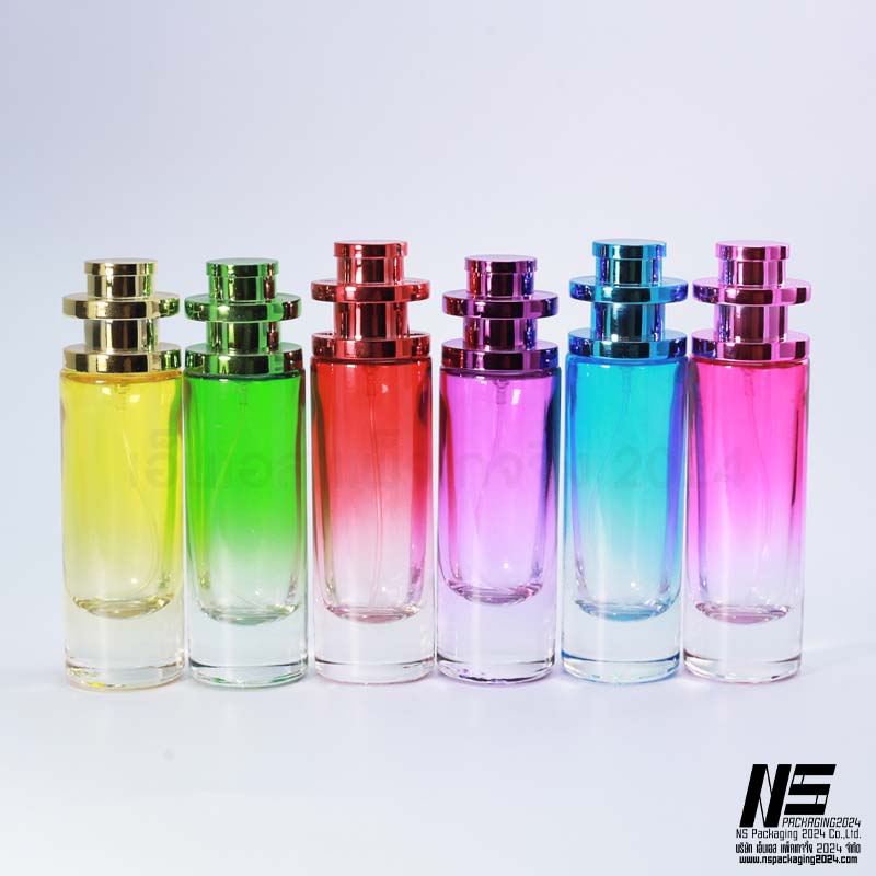 ขวด UFO ขวดสี 30 ml คละสี (12ใบ)