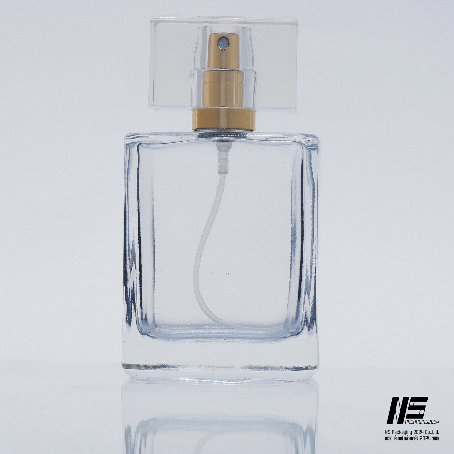 ขวดบลูมมิ่ง 50 ml ฝาทอง (1ใบ)