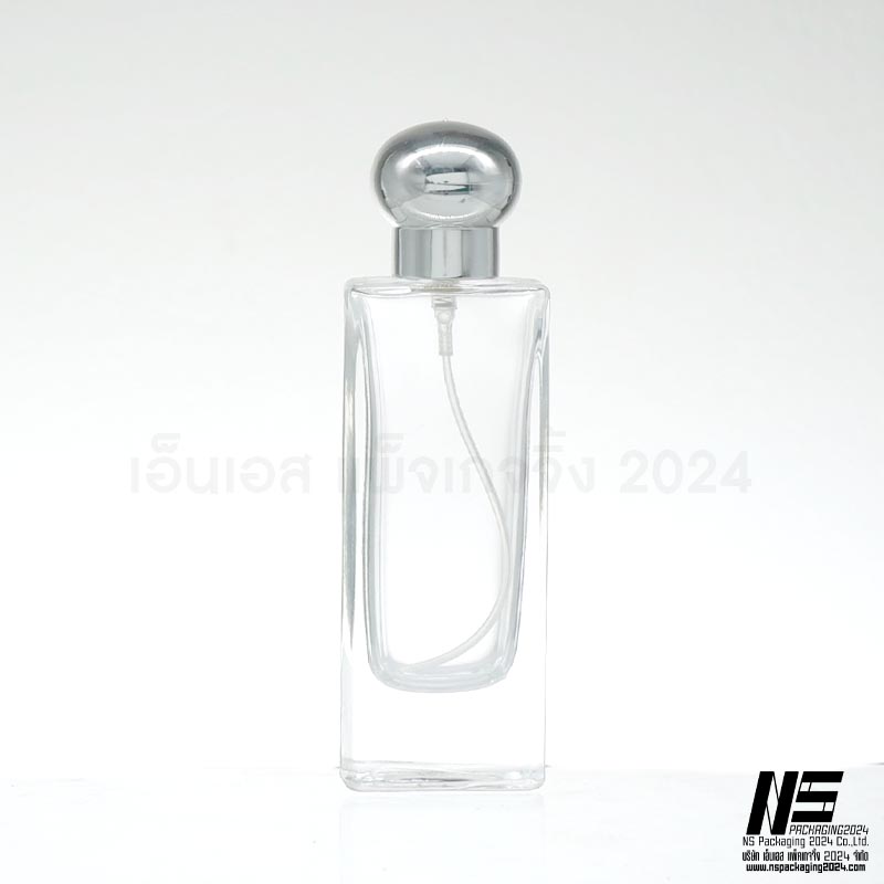 ขวดโจมาโลนหัวกลม ฝาเงิน 30ML. (1ใบ)